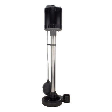 Flint & Walling Star Water Systems 1/3 HP 3000 gph Thermoplastic Vertical Float Switch AC Pedestal Sump Pump 3CEH